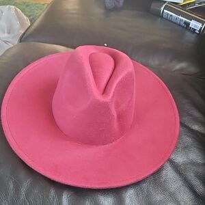 Wine Women's Fedora Hat